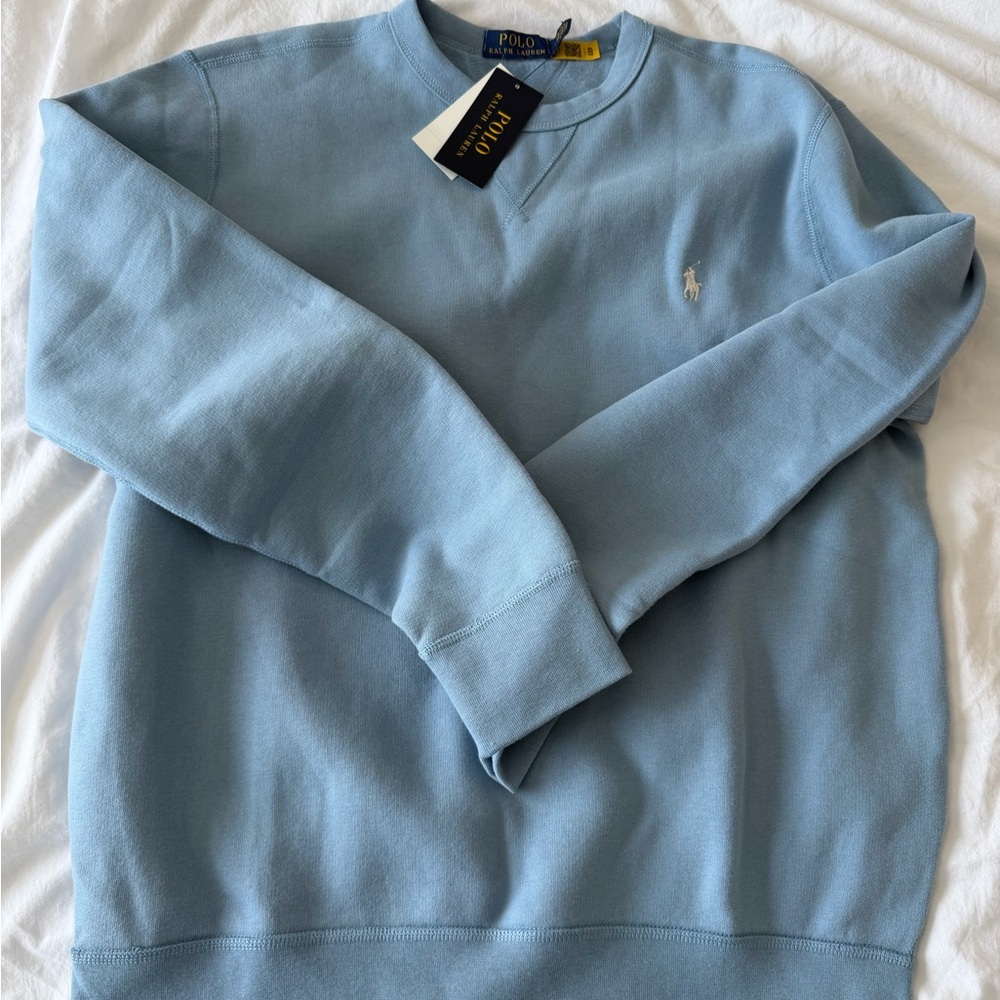 Polo by Ralph Lauren Baby Blue Crewneck Sweatshirt